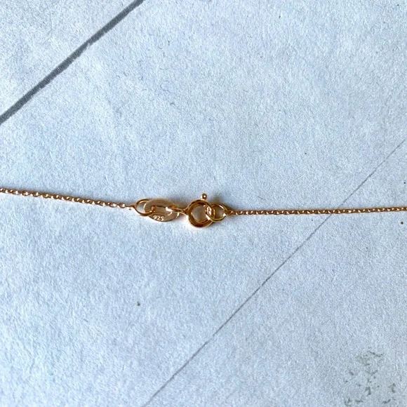 Levian Rose Gold and Brown Necklace Like New - Picture 8 of 9